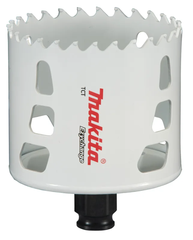 Sierra de Corona Makita E-06806, Ideal para Perforaciones en Madera, Metal y Plástico, Diseño Robusto y Duradero, 1 Pieza