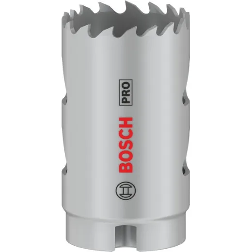 Bosch 1x Sierra de corona PRO Multi Material (para Madera blanda, Cartón-yeso, Ø 32 mm, Professional Accesorios Taladro)