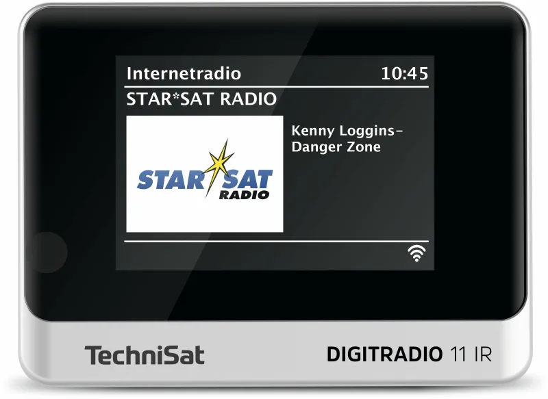 TechniSat DIGITRADIO 11 IR Portátil Digital Negro, Plata