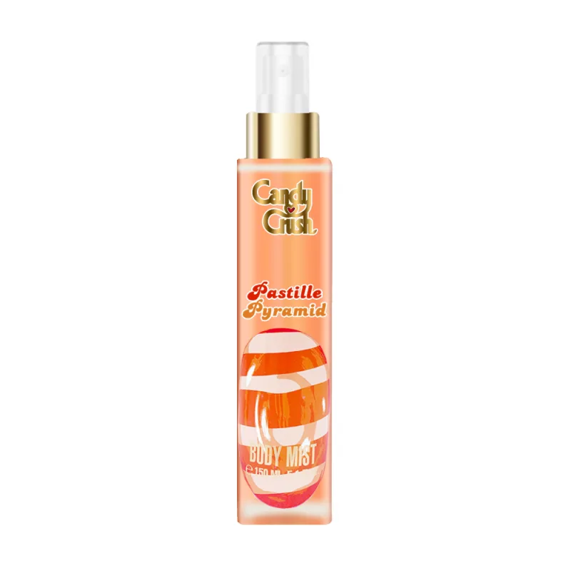 Candy Crush WLP-36705 Pastille Pyramid Mist Spray 150 ml - Bruma Corporal con Fragancia Fresca y Dulce | Fórmula Dermatológicamente Testada | Cruelty-Free