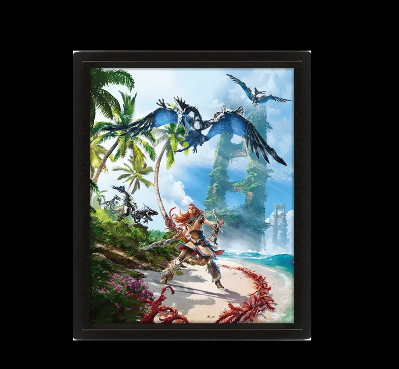 Cuadro 3D Horizon Forbidden West