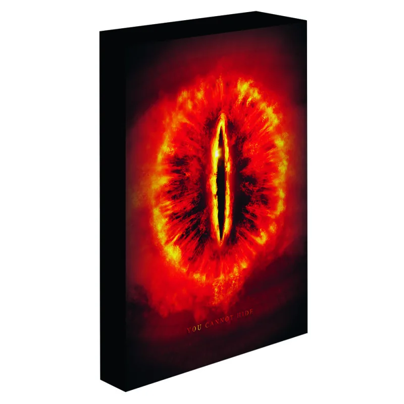 The Lord of The Rings - Lienzo con ILUMINACIÓN 30x40 CM Sauron´S Eye