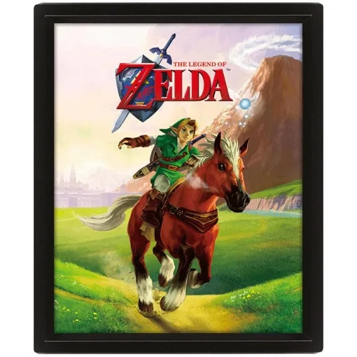 Pyramid cuadro zelda 3D - lenticular gallop