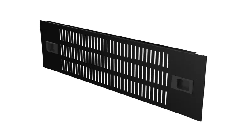 Lanview RAB405BL accesorio de bastidor Panel ciego de relleno para rack con ventilación y bisagras (2U)