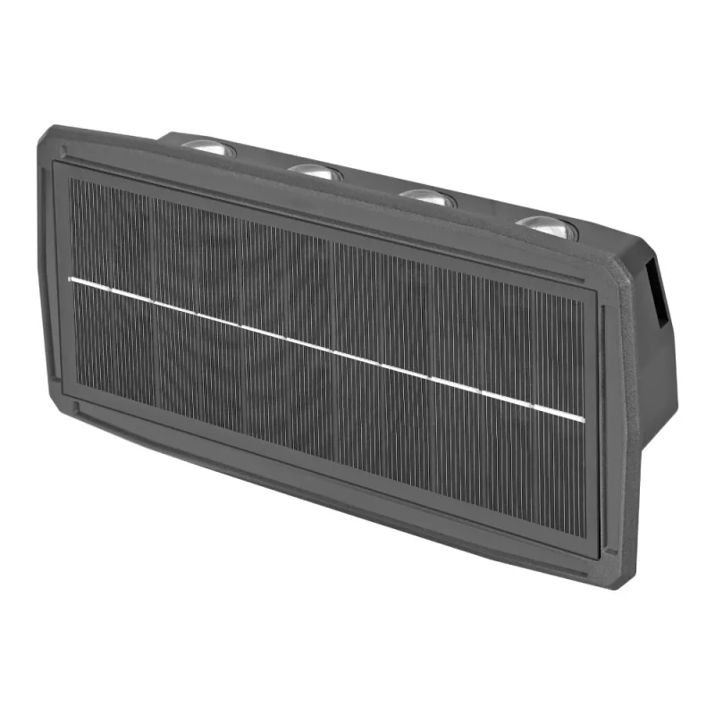 Aplique de Pared EDM 31828 Policarbonato ABS 8 W 400 LM LED Solar (3000 K) - Marca: EDM Product - EAN: 8425998318289