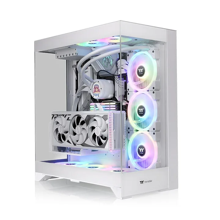 Thermaltake CTE E550 TG | Mid Tower | Hidden Connector | Snow White