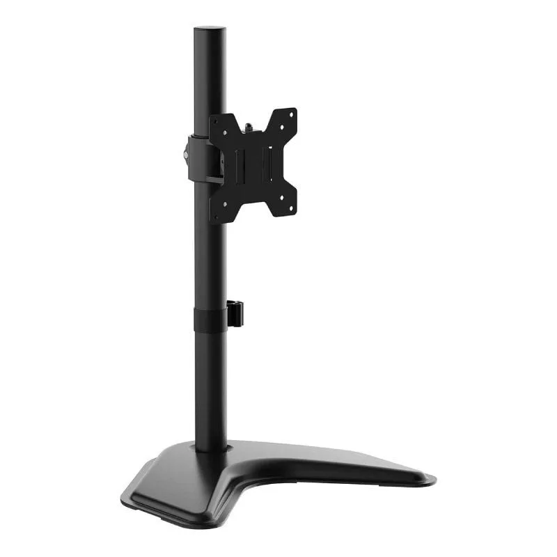 AISENS - DT32TSR-283 - Soporte de Mesa con Peana Eco Giratorio e Inclinable para Monitor/TV 10Kg de 17-32, Negro