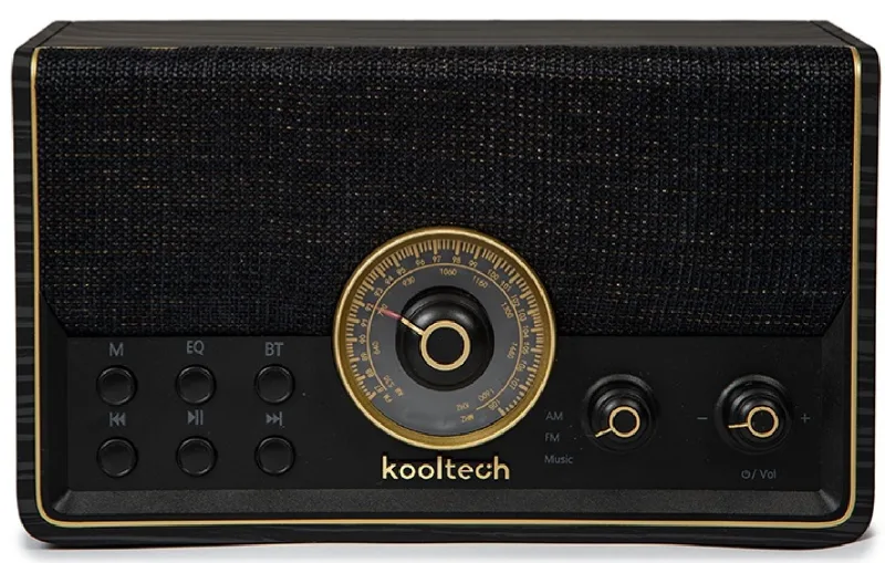 Radio Portátil Bluetooth Kooltech Vintage