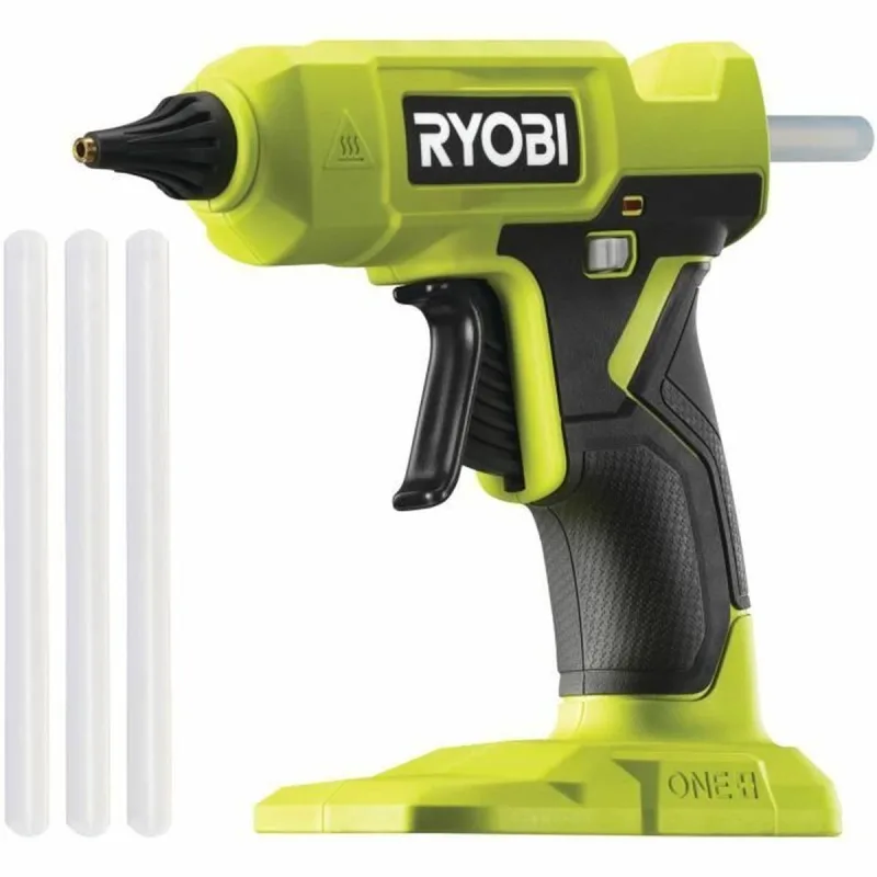 Ryobi - Pistola de pegamento Ø 11 mm 18 V One+ - Incluye 3 varillas de pegamento (sin batería ni cargador) - RGLU18-0