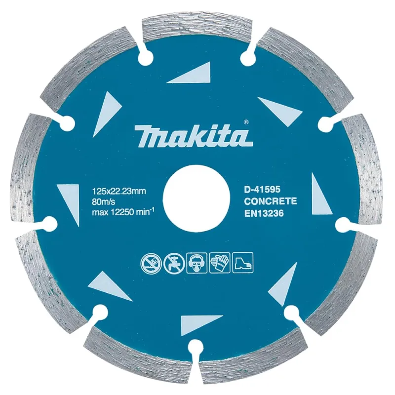 Makita tarcza diamentowa 125x22,23mm segment (na sucho) beton