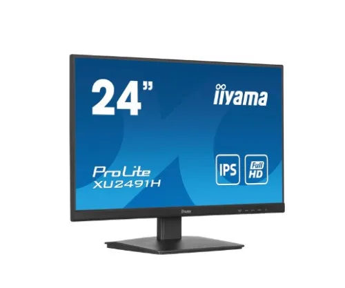 iiyama Prolite XU2491H-B1 24' IPS Monitor, 1920 x 1080 Full HD, 100Hz, 0,5ms
