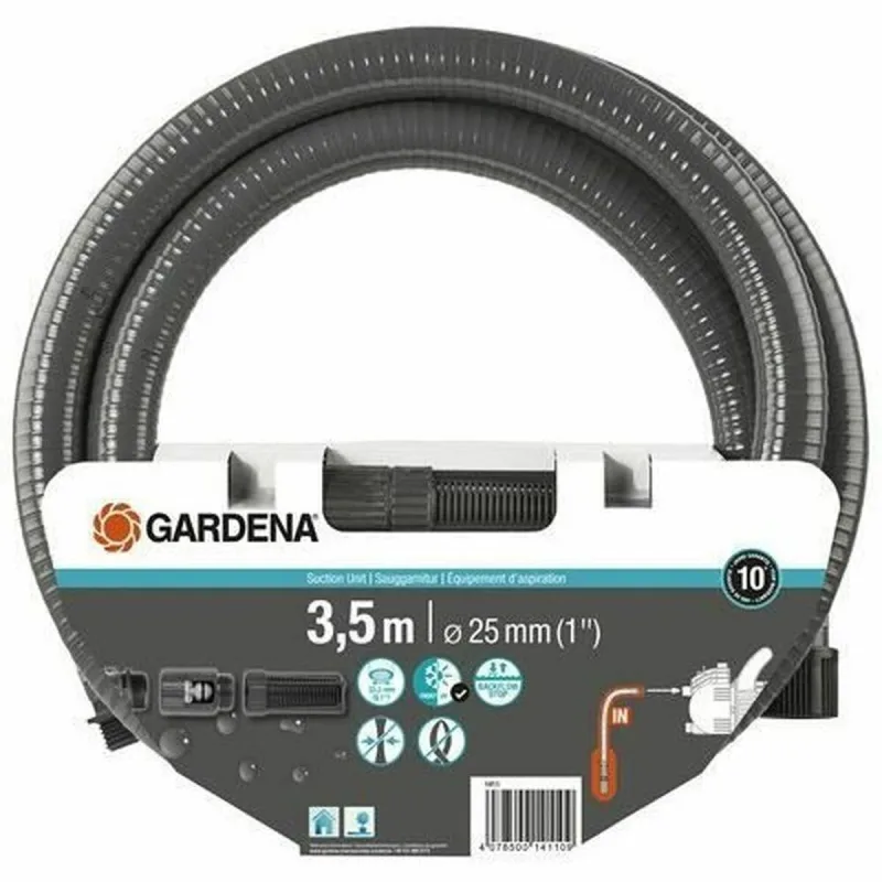Manguera de succión gardena g1411-20 bomba de agua 3,5 m