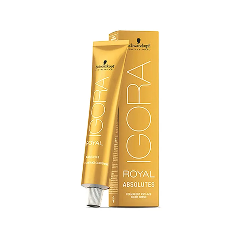 Tinte permanente antiedad igora royal absolutes schwarzkopf 609485 9-50 (60 ml)