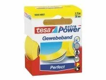 Tesa © Cinta Adhesiva de Tela Extra Power Banda de Tela, 2,75 M X 38 mm, Amarillo,