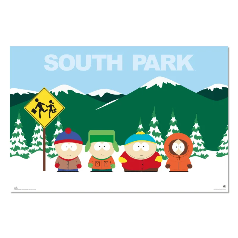 Grupo Erik Poster South Park - Laminas decorativas 61x91,5cm a todo color | Posters para pared ideal decoración habitación