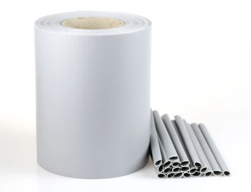 Cellfast Cinta de Valla para Paneles de Valla Resistente a los Rayos UV, Ligera, Duradera, Resistente a desgarros, el Juego Incluye 20 Clips de fijación, Gris, 19 cm x 35 MB