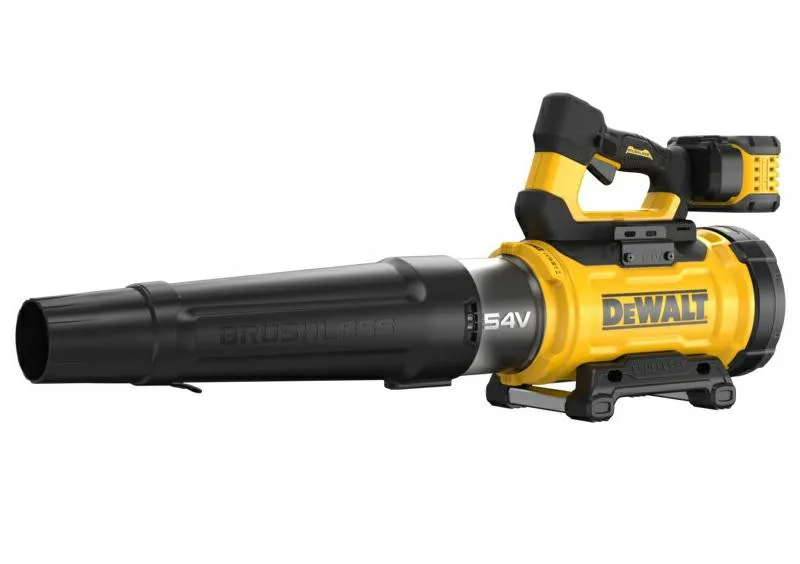 DEWALT DMBL777X1 - Soplador 54V, 1x9.0Ah, Potente y Compacto, Ideal para Limpieza en Exteriores y Áreas de Trabajo, Resistente y Eficiente
