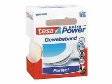 Tesa extra Power - Cinta adhesiva (2,75 m x 38 mm), color blanco