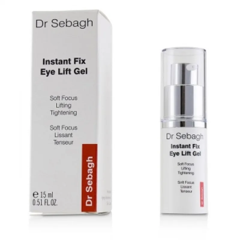 Gel lifting para ojos / Dr Sebagh / Instant Fix Lift con ácido hialurónico, efecto reafirmante, hidratación intensiva y reducción de arrugas, envase de 15 ml