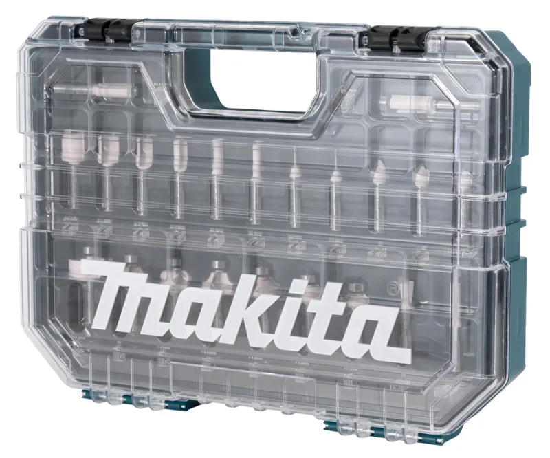 Makita Juego de Fresas D-74778, herramienta profesional para fresado, alta precisión, diseño optimizado, compatibilidad con múltiples dispositivos