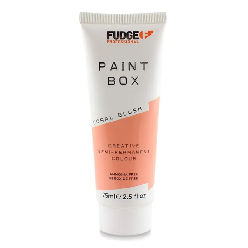 Coloración semipermanente fudge professional paintbox coral blush 75 ml