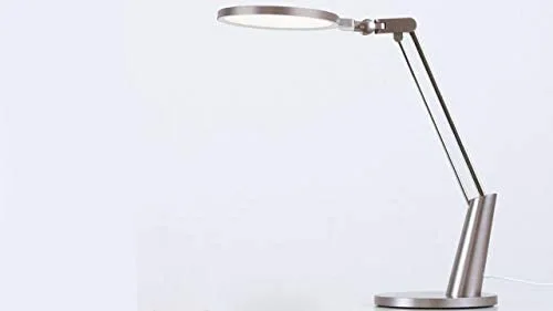 YEELIGHT Lámpara De Escritorio Serene Pro, Similar Natural, Sin Luz Azul Dañina, Confortable para Los Ojos con ni Glare, Programación Smart Eye, 15 W, Blanco, YLTD04YL