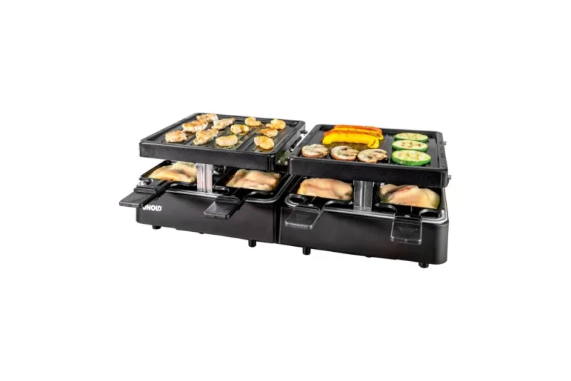 Unold 48755 parrilla de interior 8 personas(s) 1300 W Negro