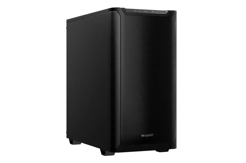 be quiet! Pure Base 501 Caja de PC, 2 Ventiladores Pure Wings 3 140mm PWM preinstalados, presión de Aire Extraordinaria, USB 3.2 Gen. 2 Tipo C, instalación Vertical Opcional de la Tarjeta gráfica