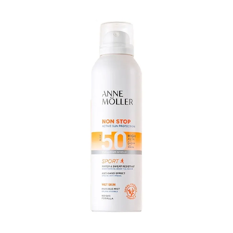 Protector solar corporal en spray anne möller non stop spf 50 150 ml