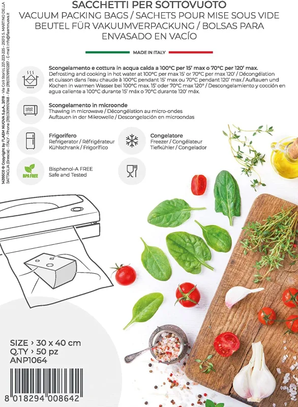 Magic Vac ANP1064 accesorios y suministros de sellador al vacío Bolsa para envasadora al vacío