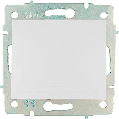 SOLERA CONMUTADOR/INTERRUPTOR 10AX 250V 83X81MM S.EUROPA