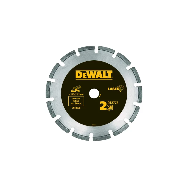Dewalt DT3773-XJ - Disco de diamante 230mm corte de materiales abrasivos y hormigon