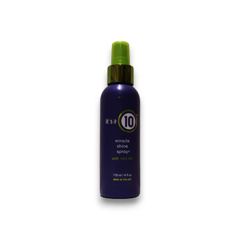 It's a 10 MIRACLE SHINE Spray para el pelo Unisex 118 ml
