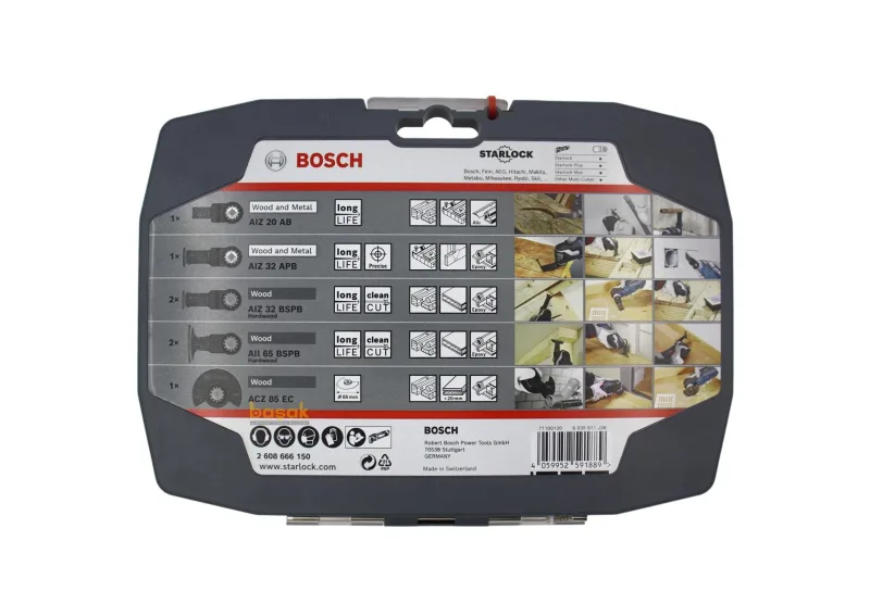 Juego de accesorios Bosch MT, 7 piezas, ideal para trabajos de alta precisión, herramientas duraderas y eficientes, perfecto para uso profesional y proyectos exigentes.