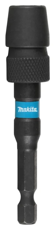 Soporte para puntas de atornillador de 76mm, Makita, portapuntas magnético reforzado, uso profesional con impacto, alta resistencia, color negro