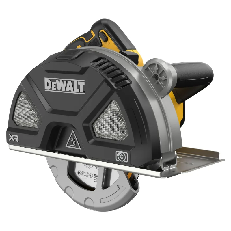 DEWALT Sierra Circular XR 18V para Corte de Metal, Motor sin Escobillas, Disco de 184mm, No incluye Batería ni Cargador, DCS383N-XJ