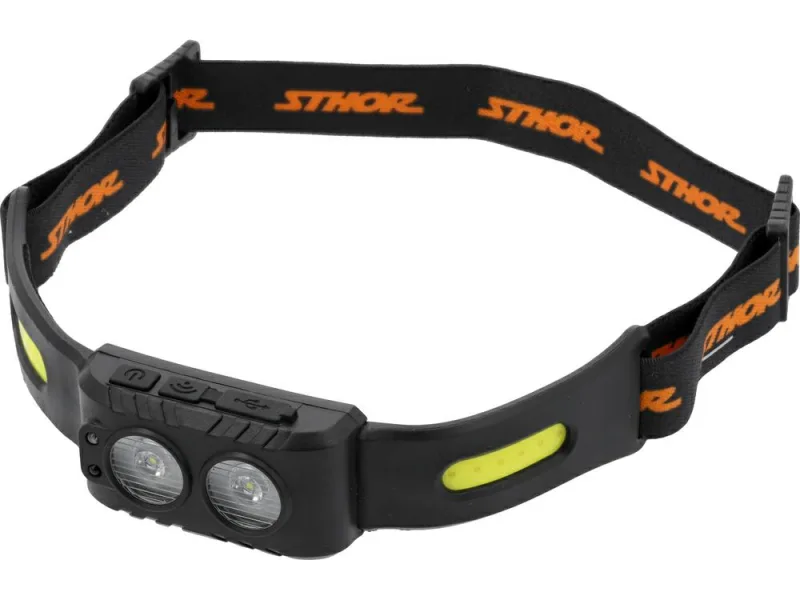 Sthor latarka czołowa 200lm, akumul.