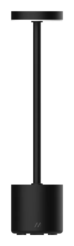 Muitomas, Lámpara de mesa UpDown, inalámbrica y recargable con puerto USB-C, diferentes tonos de luz, autonomía de 15 horas, color negro