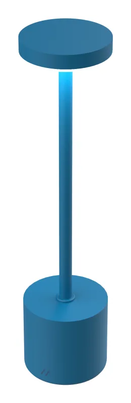 Muitomas UPNDOWNLAMPBL lámpara de mesa LED Azul ártico