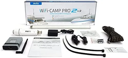 Reacondicionado - Alfa Network Alfa WiFi Camp-Pro 2 v2 WiFiCamp-Pro2-v2