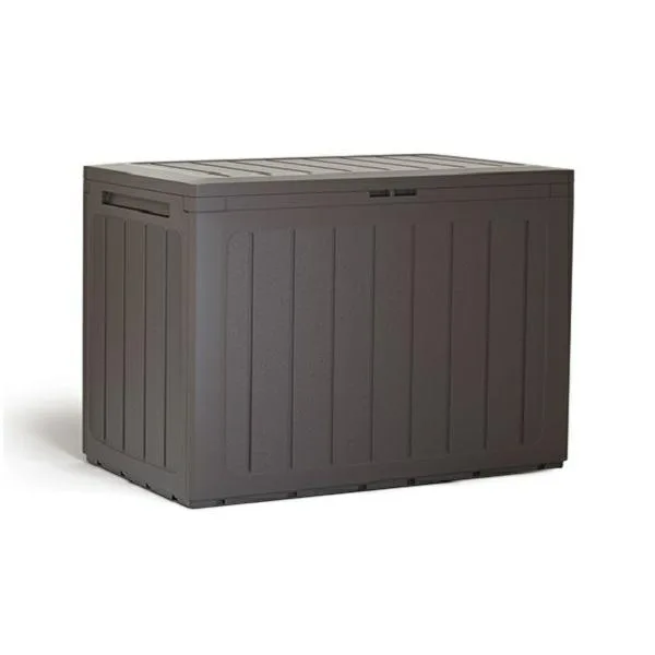 Baul de Jardin 190 litros Prosperplast Boardebox de plastico en Color Ocre Oscuro 78 x 43,3 x 55 cm
