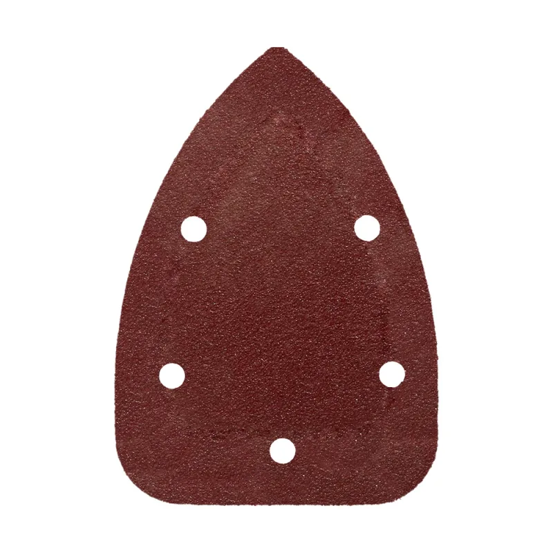 WOLFPACK LINEA PROFESIONAL Lija Recambio Velcro Delta 140x100 mm. con Agujeros Grano 240