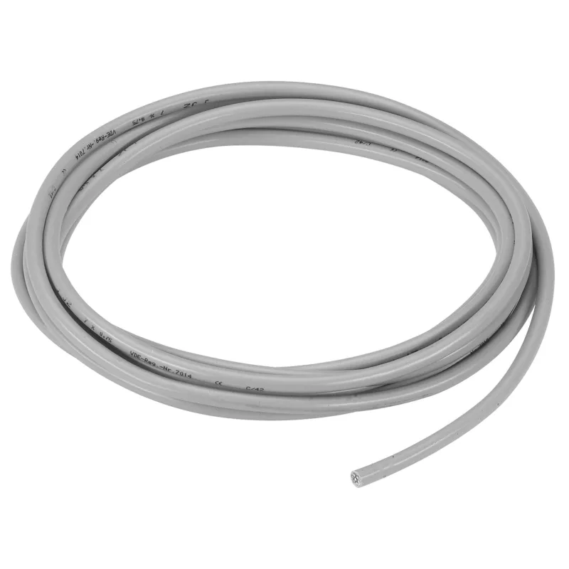 Gardena Cable de unión 24 V de, 15 m: cable de conexión para conectar hasta 6 válvulas de riego Gardena de 24 V, sección del cable 7 x 0,5 mm² (1280-20)