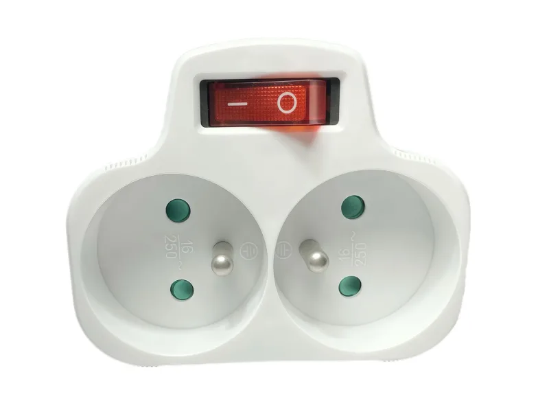 Plug on/off switch eu to 2fr