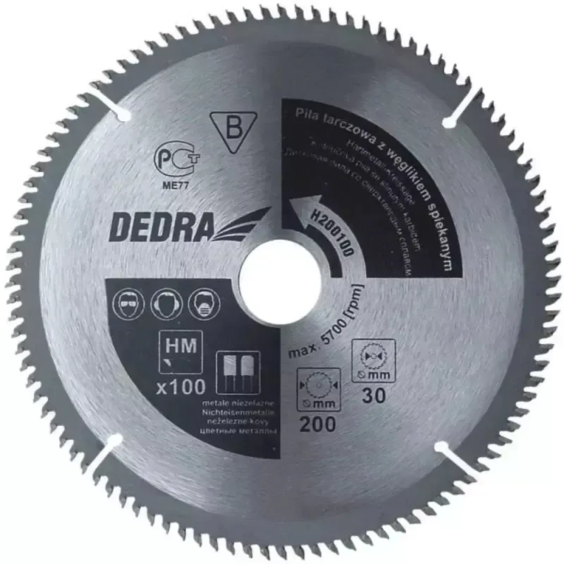 DEDRA H250100 hoja de sierra circular 25 cm 1 pieza(s)