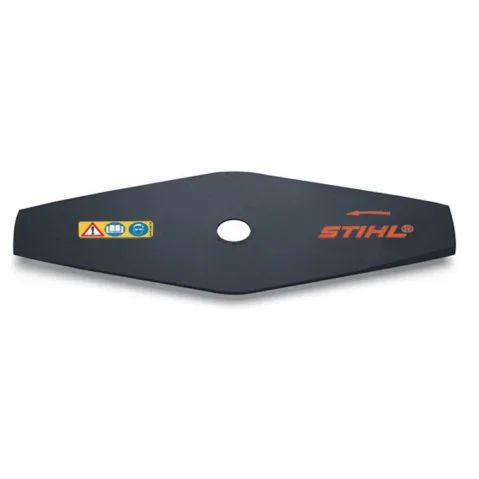 Stihl, modelo 40017133805, Cuchilla de corte de doble hoja, accesorio para cortaborde y desbrozadora, alta precisión y durabilidad para trabajos de jardinería exigentes.