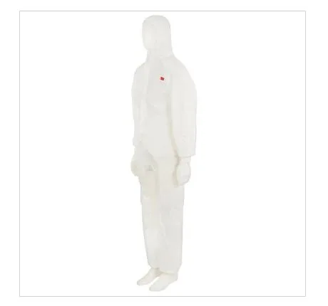 3M, modelo 4520, Prenda de protección tipo 5/6, SMMMS, contra polvo y salpicaduras de líquidos, ligera y transpirable, con capucha, cremallera y protección antiestática, talla XL.