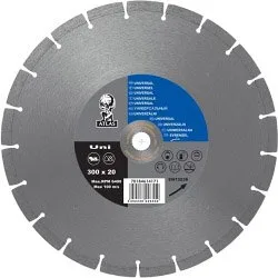 Universal hoja de diamante 300 x 20 mm
