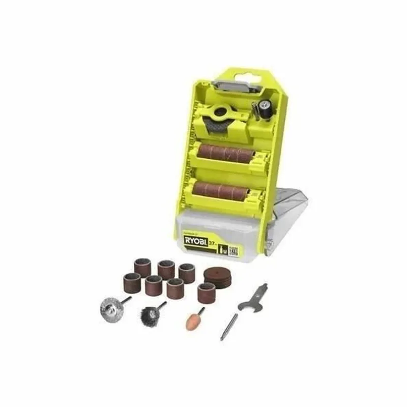 Juego de pulido para bricolaje ryobi rar800k 37 piezas