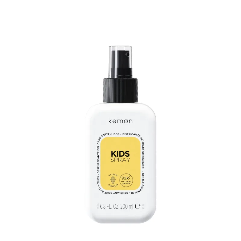 Kemon spray desenredante para el cuidado del cabello de niños 200ml